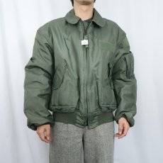 画像2: 2000's U.S.AIR FORCE CWU-45/P フライトジャケット XX-LARGE (2)