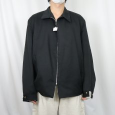 画像2: 80〜90's DUX ワークジャケット BLACK (2)