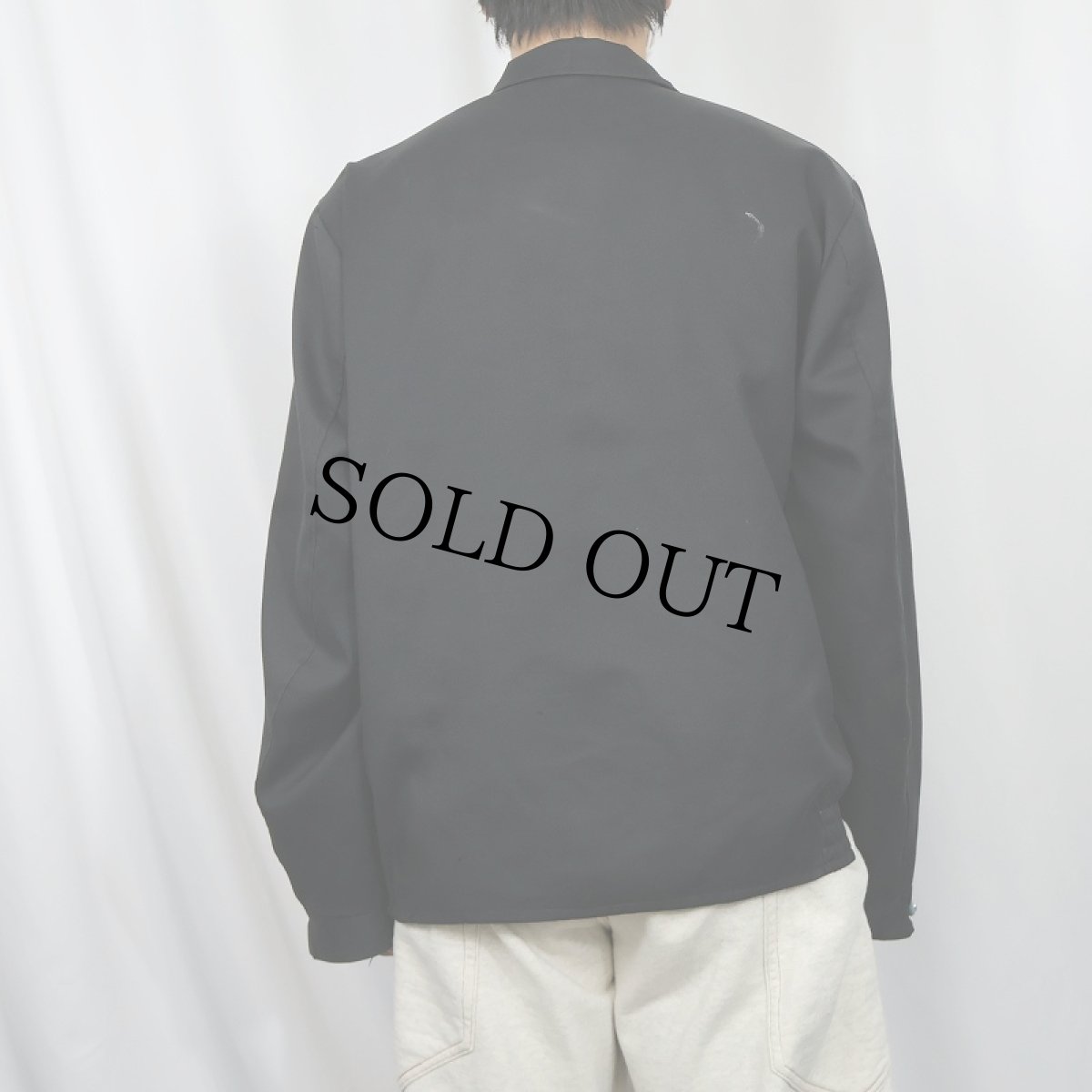 画像3: 80〜90's DUX ワークジャケット BLACK (3)