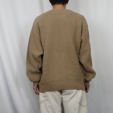 画像3: 90's ST JOHN'S BAY コットンニットセーター XL (3)