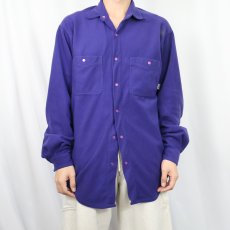 画像2: 90's Patagonia USA製 スナップボタン フリースシャツ M (2)