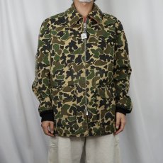 画像2: 70's Monterey Club SPORTSWEAR USA製 ダックハンターカモ柄 リバーシブルジャケット SIZE42 (2)