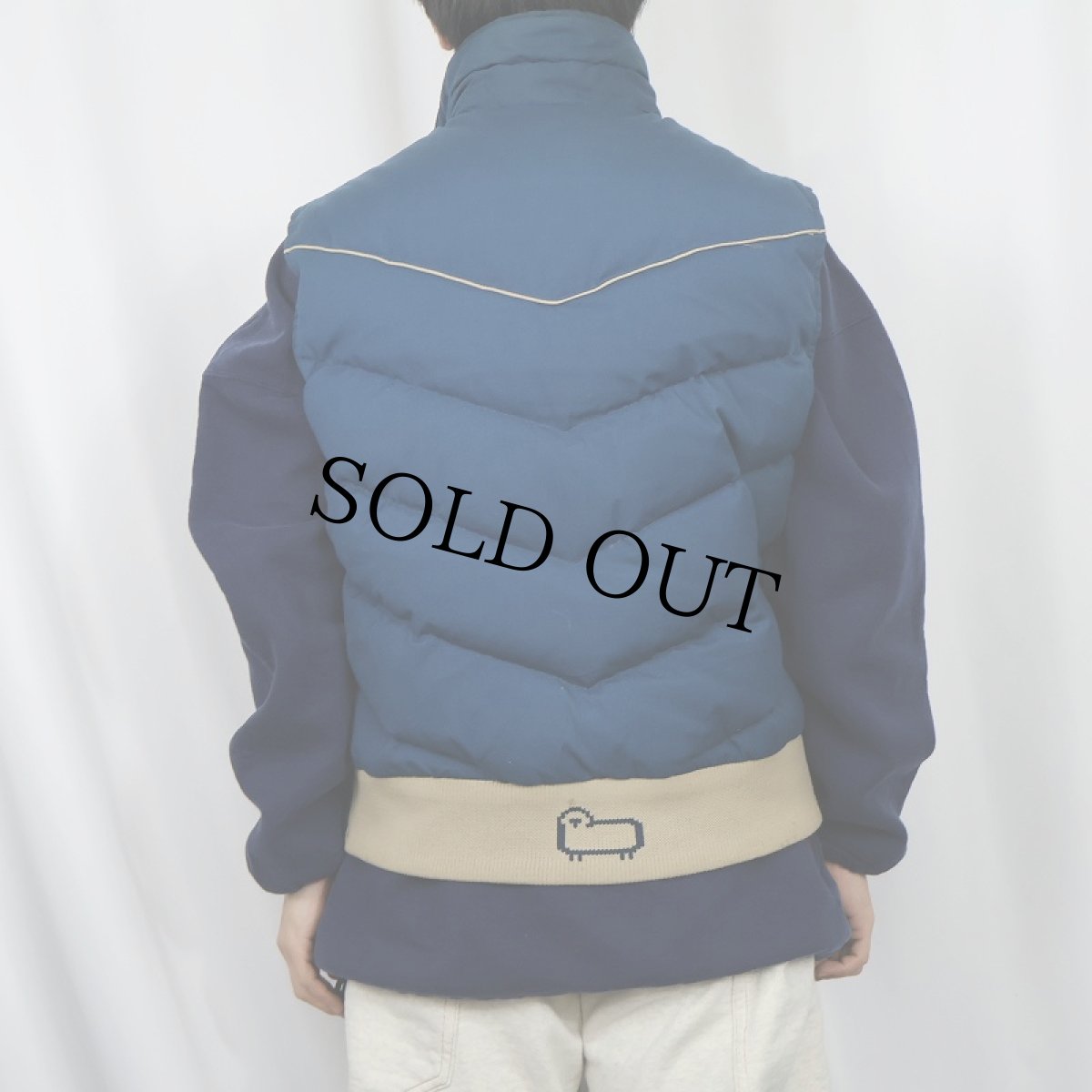 画像3: 70's Woolrich ダウンベスト L (3)