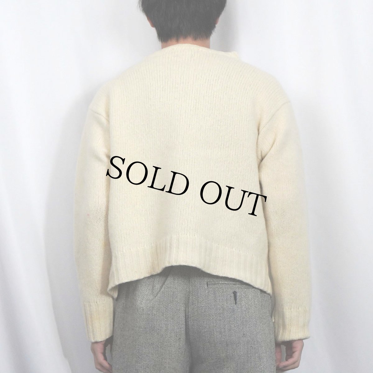 画像3: 90's POLO Ralph Lauren  星条旗柄 ウールニットセーター M (3)