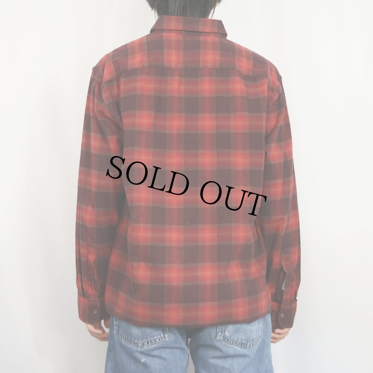 画像3: PENDLETON "MASON" チェック柄 ボタンダウンネルシャツ L (3)