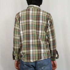 画像3: 70's OSH KOSH USA製 チェック柄 ヘビーネルシャツ (3)