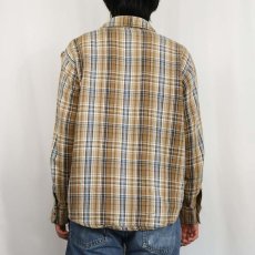 画像3: 70's FROSTPROOF USA製 チェック柄 ヘビーネルシャツ L (3)