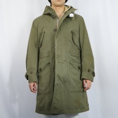 画像2: 50's U.S.ARMY AIR FORCE M-1947 フィールドオーバーコート パイルライナー付き S (2)