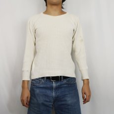 画像2: 60's Hanes サーマルロンT M (2)