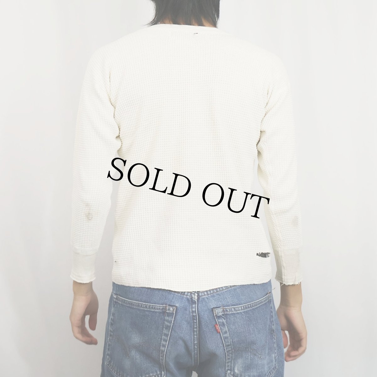 画像3: 60's Hanes サーマルロンT M (3)