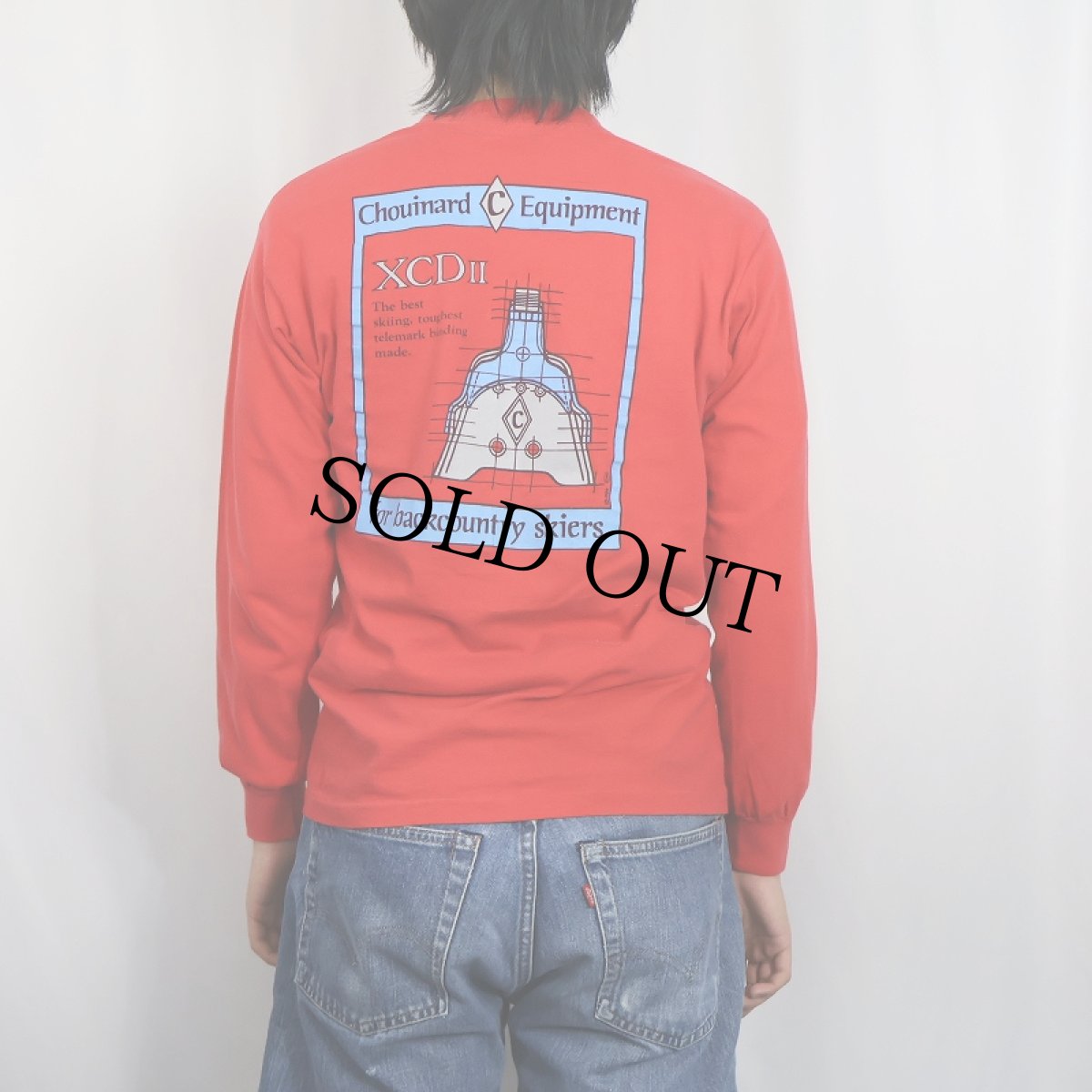 画像4: 80's Chouinard Equipment USA製 "XCDII" プリントロン L  (4)