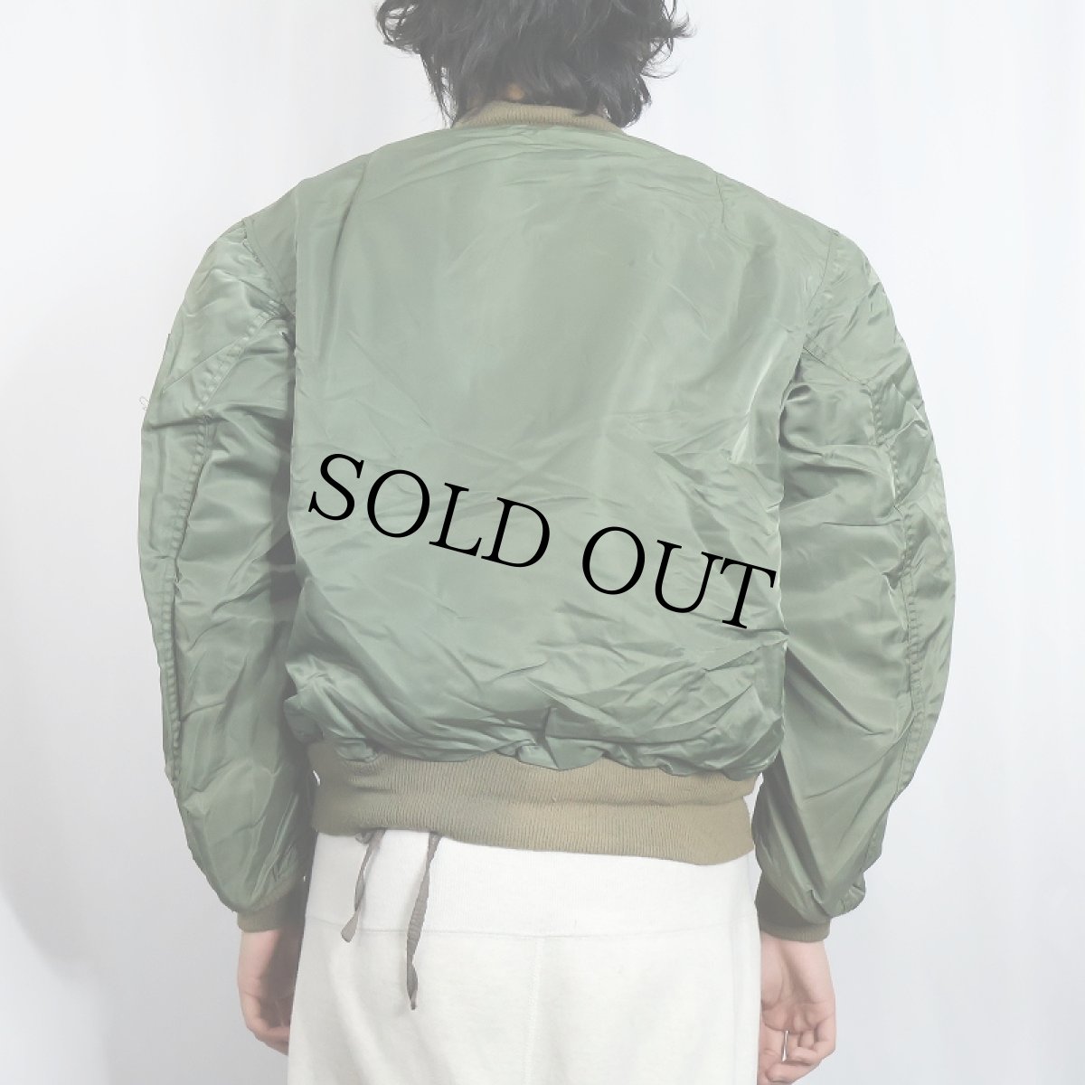 画像3: 2000's 民間品 "MA-1 TYPE" フライトジャケット MEDIUM (3)