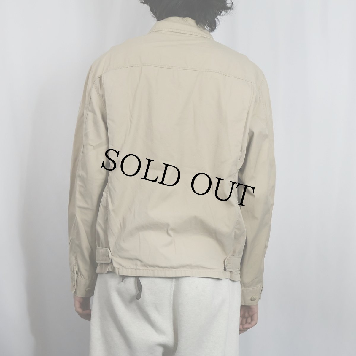 画像3: 90's POLO Ralph Lauren チンスト付き コットンスイングトップ M (3)