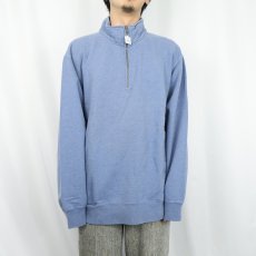 画像2: WIND RIVER ハーフジップスウェット XL (2)
