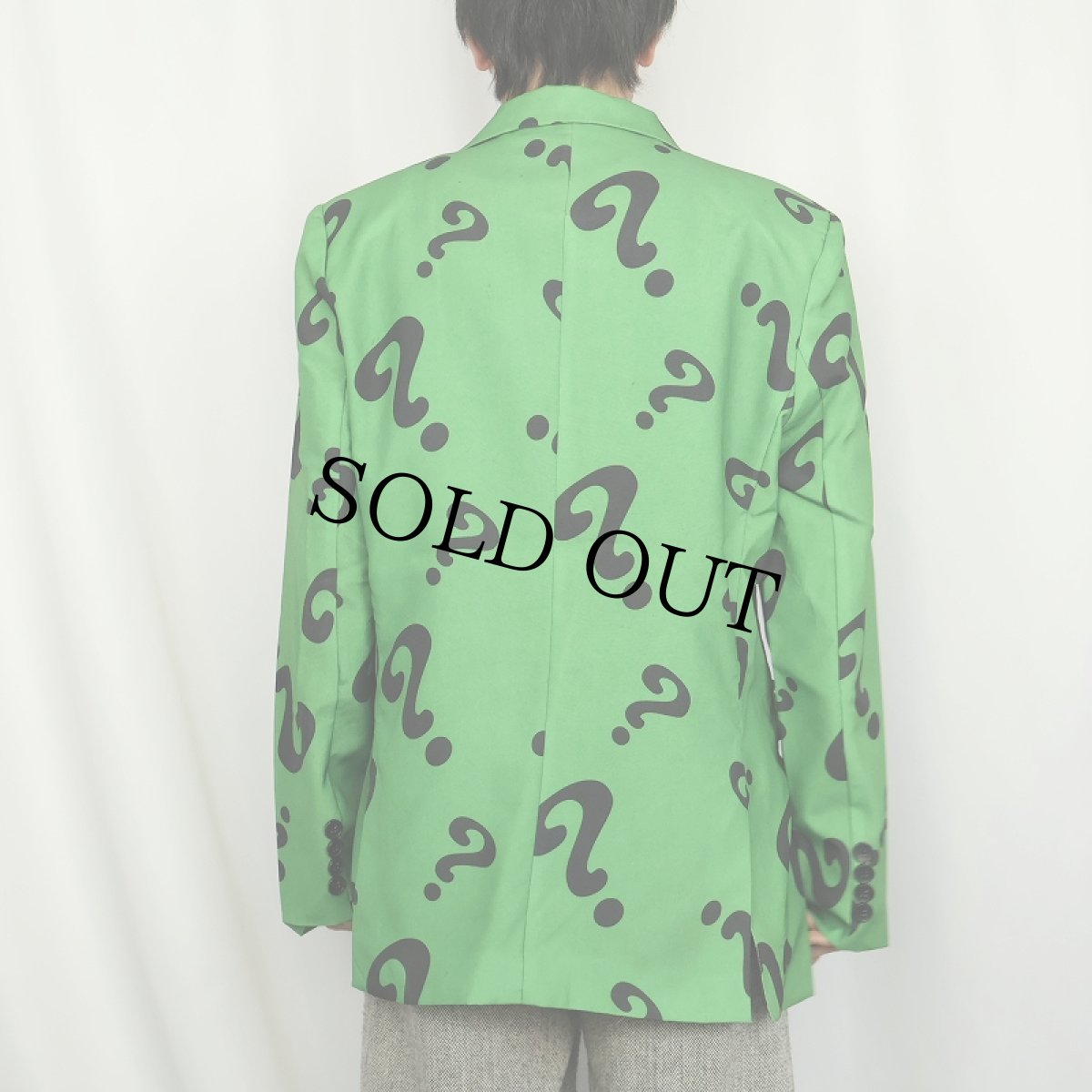 画像3: ？ 総柄テーラードジャケット (3)