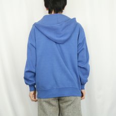 画像3: 90's JERZEES USA製 スウェットジップパーカー L (3)