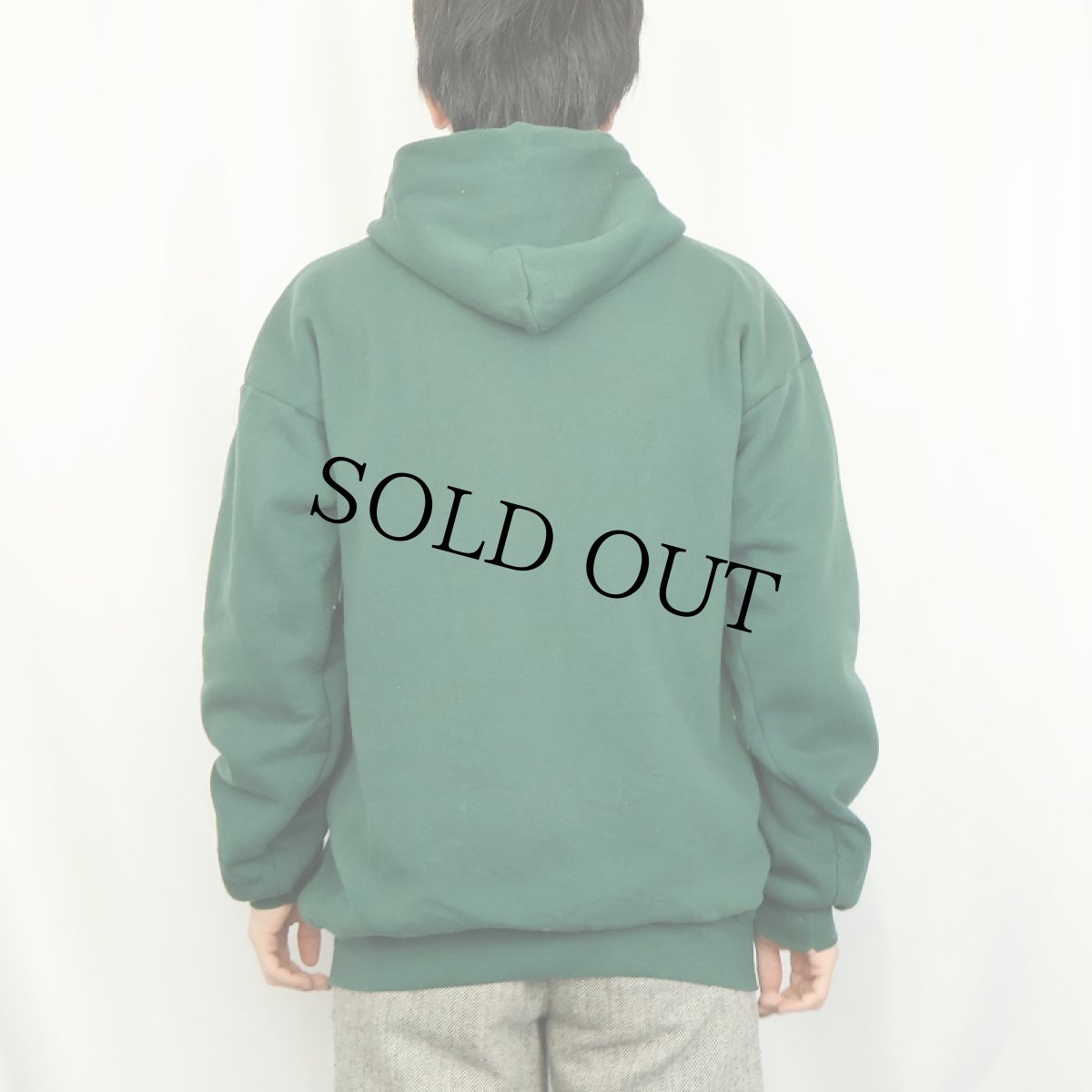 画像3: 80's ACE SPORTSWEAR USA製 裏サーマル スウェットジップパーカー XL (3)