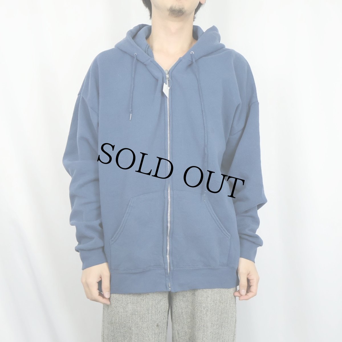 画像2: 90's Lee USA製 スウェットジップパーカー XL (2)