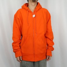 画像2: 90's CAMBER USA製 スウェットジップパーカー L (2)