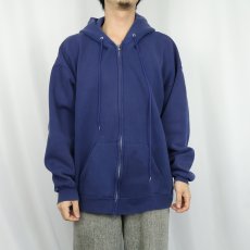 画像2: Lee HEAVYWEIGHT スウェットジップパーカー NAVY (2)