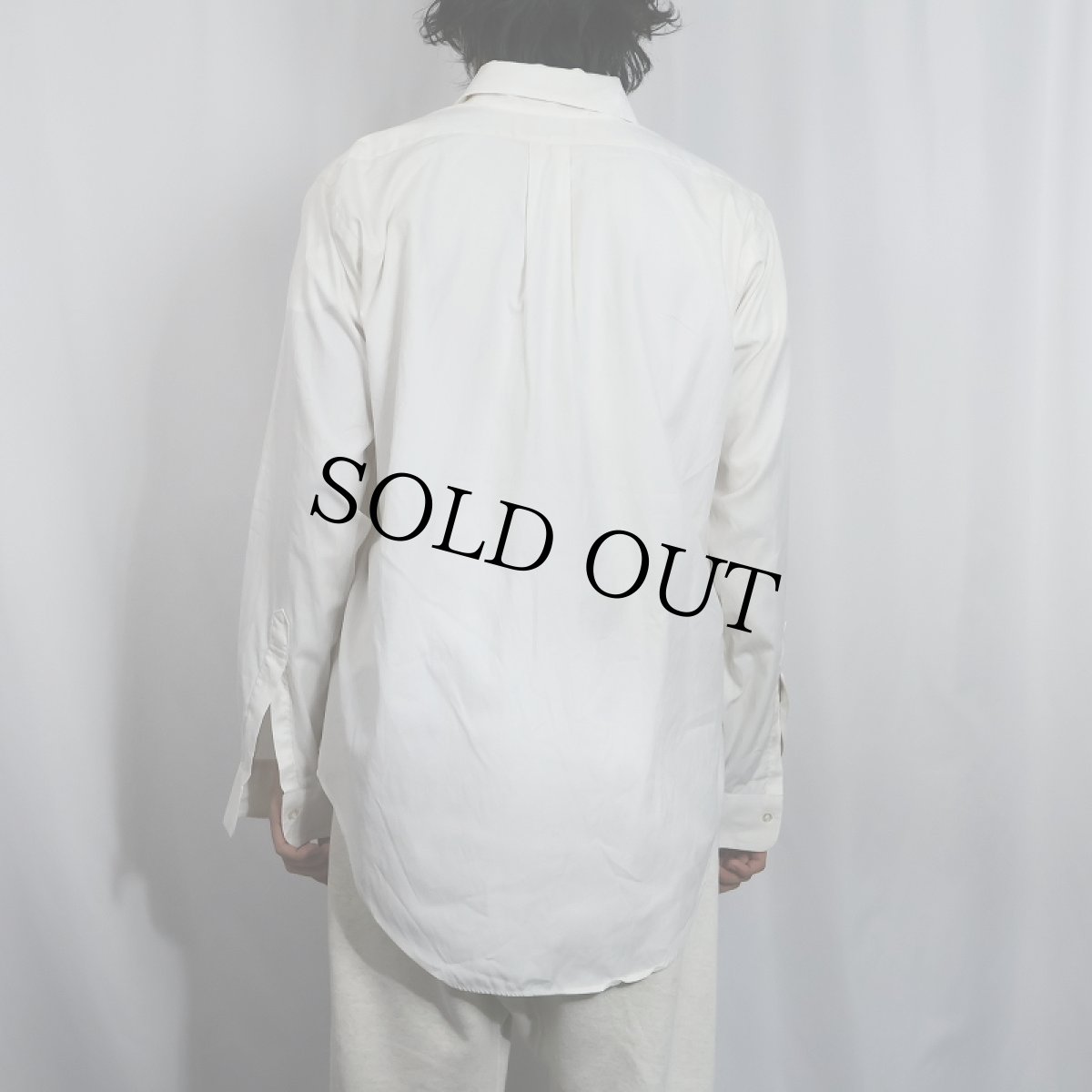 画像3: 70's Brooks Brothers USA製 6ボタン コットンポリシャツ SIZE16-4 (3)