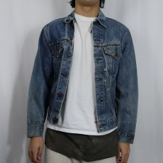 画像2: 60〜70's LEVI'S 70505 BIGE デニムジャケット (2)