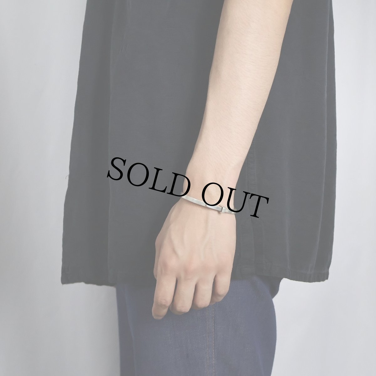 画像2: MEXICAN SILVER925 バングル (2)