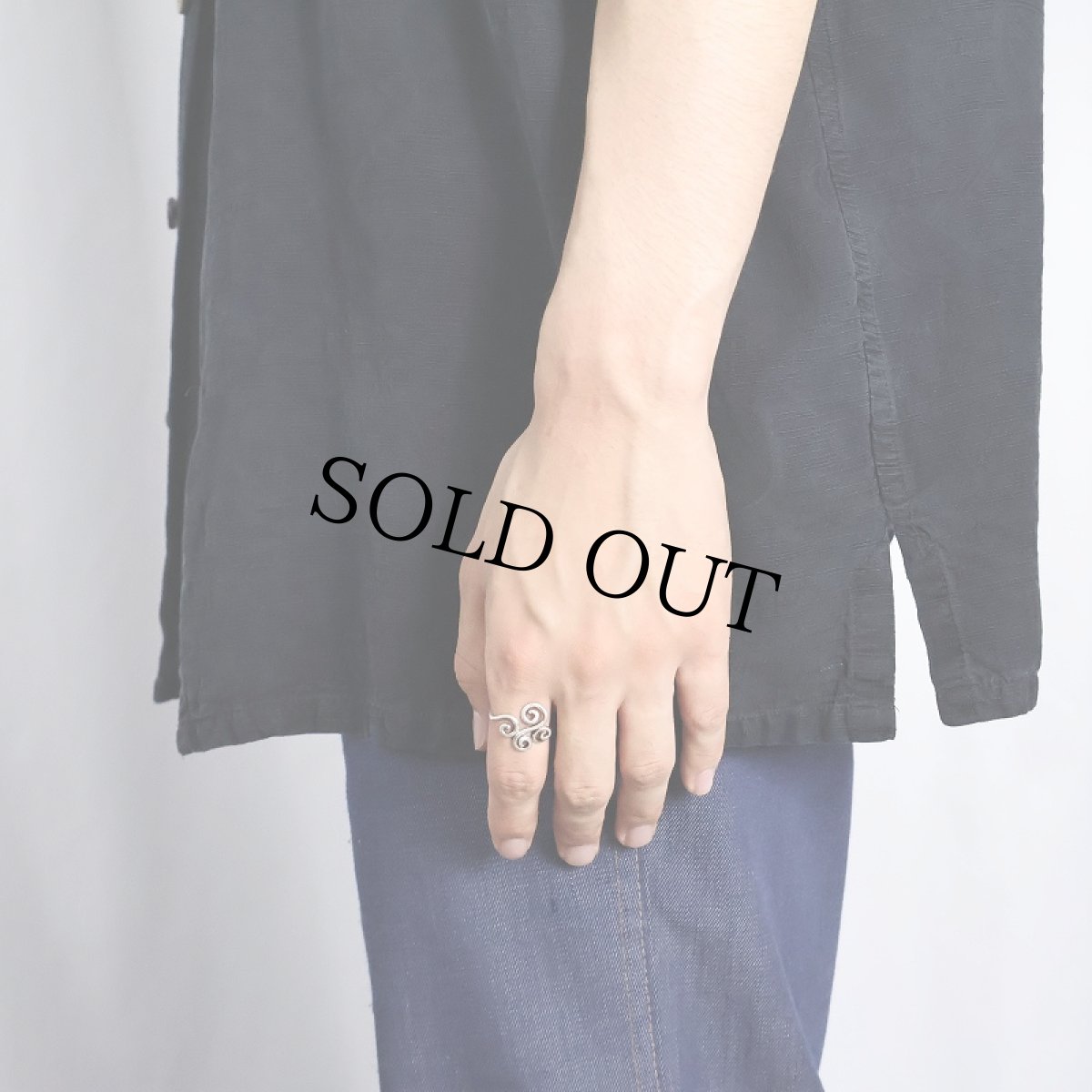 画像2: SILVER 925 リング 14.5号 (2)