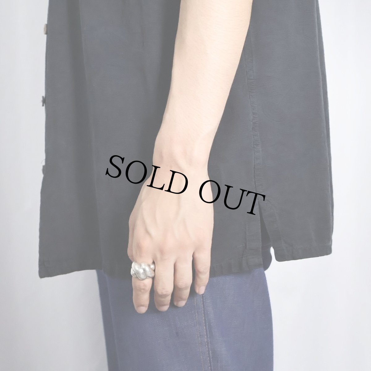 画像2: SILVER ツイストリング 16.5号 (2)