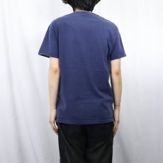 画像3: SHAG USA製 アートプリントTシャツ NAVY M (3)