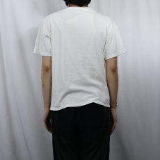 画像3: 90's Pablo Antonio Milan USA製 "Warrior" インディアン アートプリントTシャツ M (3)
