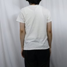 画像3: 70's Hanes "WILL IT PLAY IN PEORIA" 染み込みプリントTシャツ M (3)