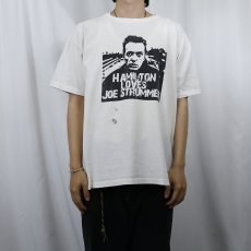 画像2: JOE STRUMMER CANADA製 ロックミュージシャン プリントTシャツ L (2)
