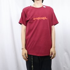 画像2: ゆらゆら帝国 サイケデリック・ロック・バンド プリントTシャツ M (2)