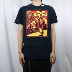 画像2: LESS THAN JAKE スカコア・バンド プリントTシャツ BLACK M (2)