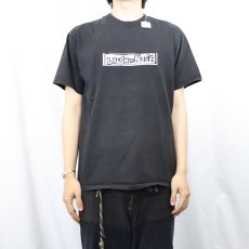 画像2: LAUGHIN' NOSE パンク・ロックバンド プリントTシャツ BLACK M (2)