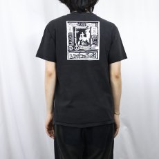 画像3: LAUGHIN' NOSE パンク・ロックバンド プリントTシャツ BLACK M (3)