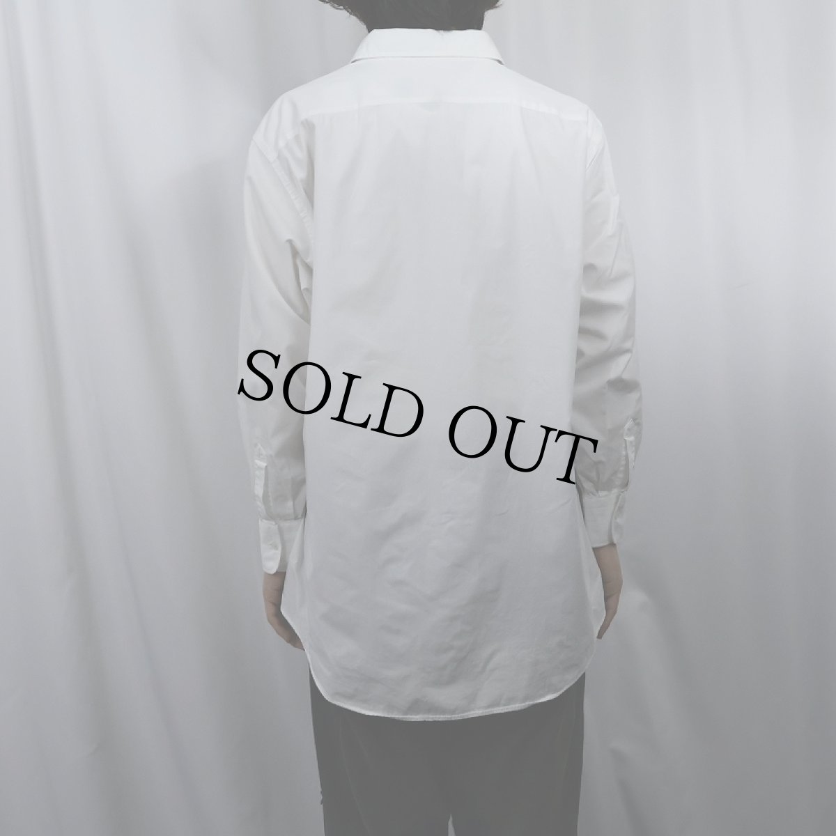 画像3: 90's Christian Dior USA製 コットンシャツ 17 1/2 33 (3)