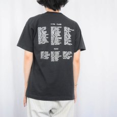 画像3: 90's USA製 アダムの創造 パロディプリントTシャツ BLACK L (3)