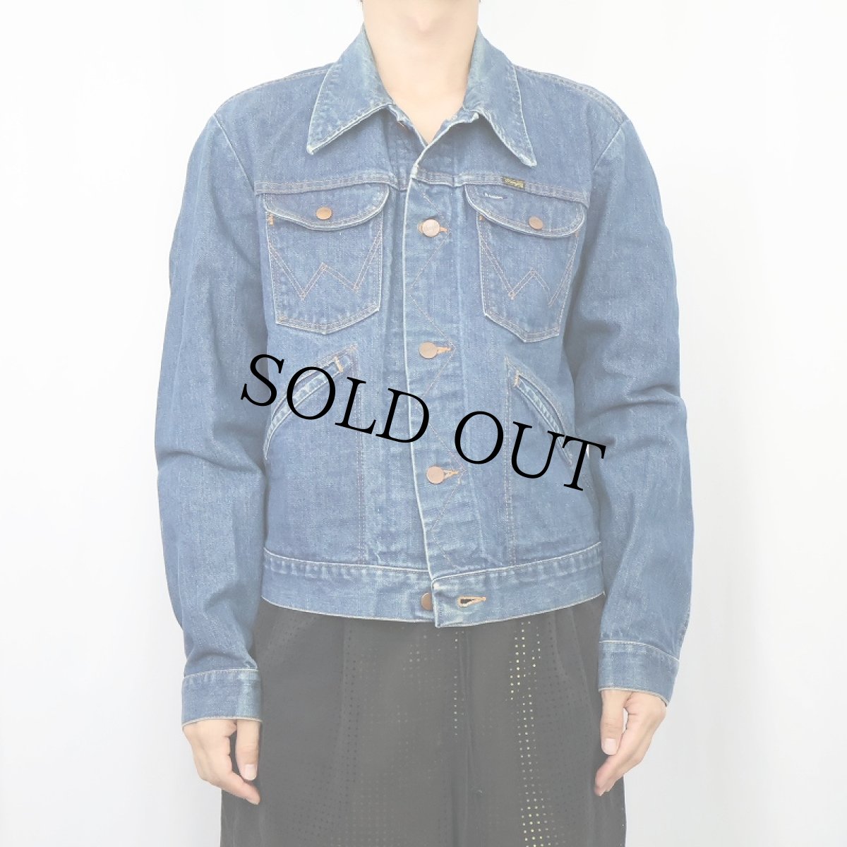画像2: 70’s Wrangler 126MJ デニムジャケット size42 (2)