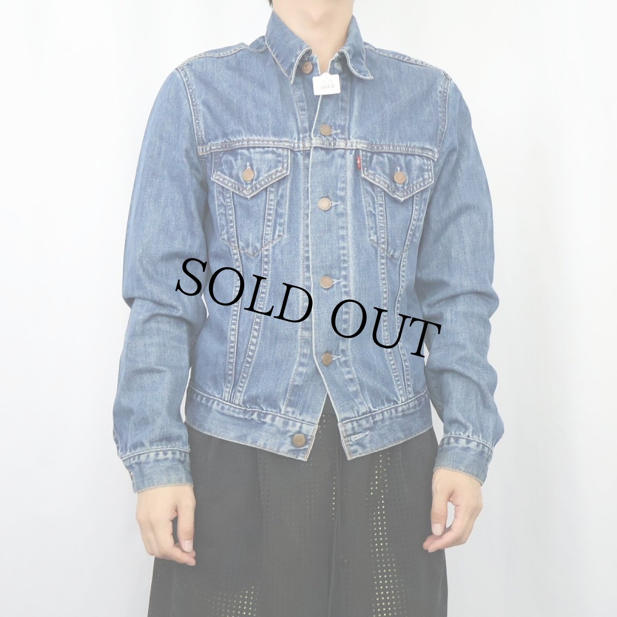 画像2: EURO Levi's 70500-04 デニムジャケット M (2)