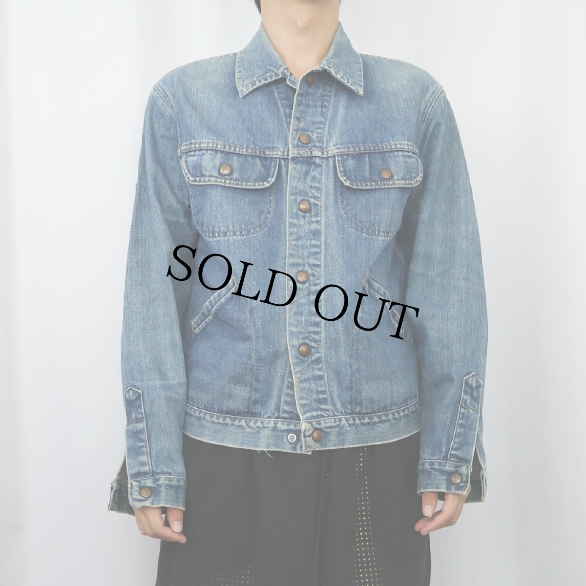 画像2: 80's〜 デニムジャケット (2)