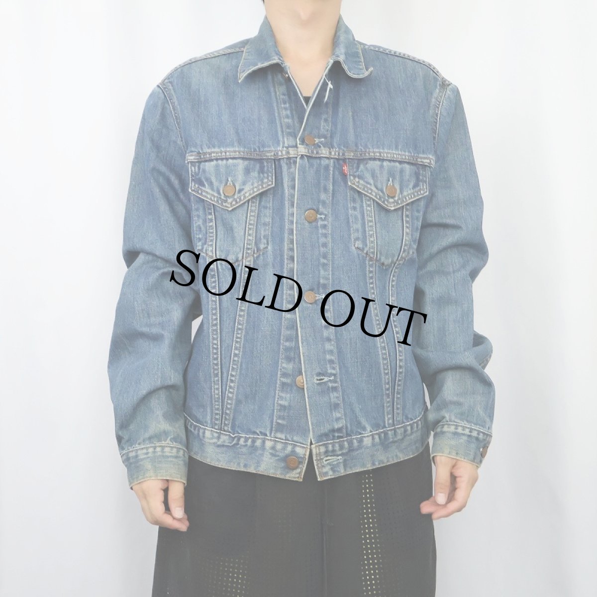 画像2: EURO Levi's 70500-04 デニムジャケット XL (2)