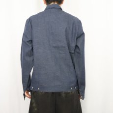 画像3: 70〜80's デニムワークジャケット size38 (3)