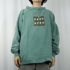 画像2: 90's WEK USA製 モックネック コットンプルオーバー SIZE3 (2)