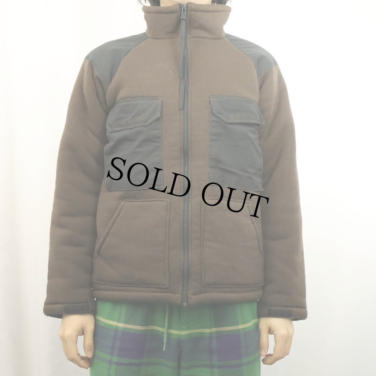 画像2: 90's U.S.ARMY ECWCSパイルライナー フリースベアジャケット MEDIUM (2)