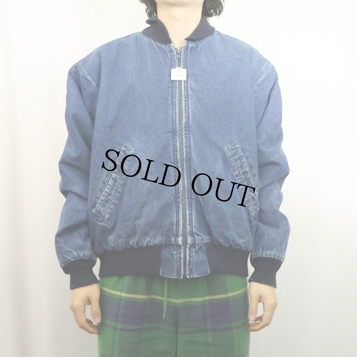 画像2: 70〜80's OSH KOSH ブランケットライナー デニムジャケット (2)