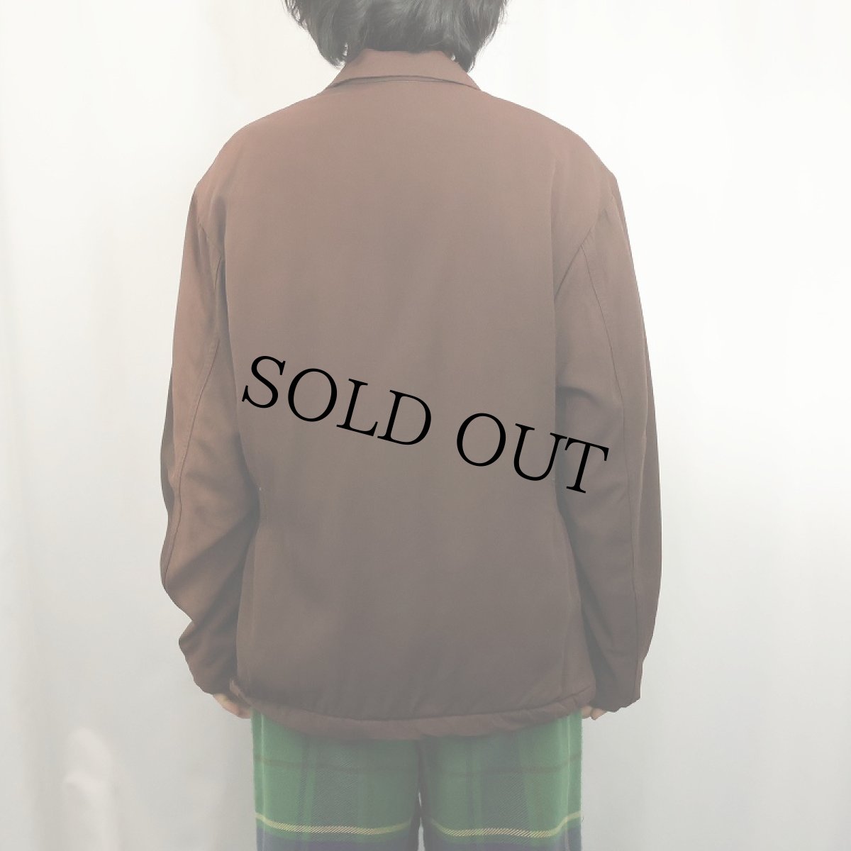 画像3: 50〜60's 裏キルティング ギャバジンジャケット  (3)