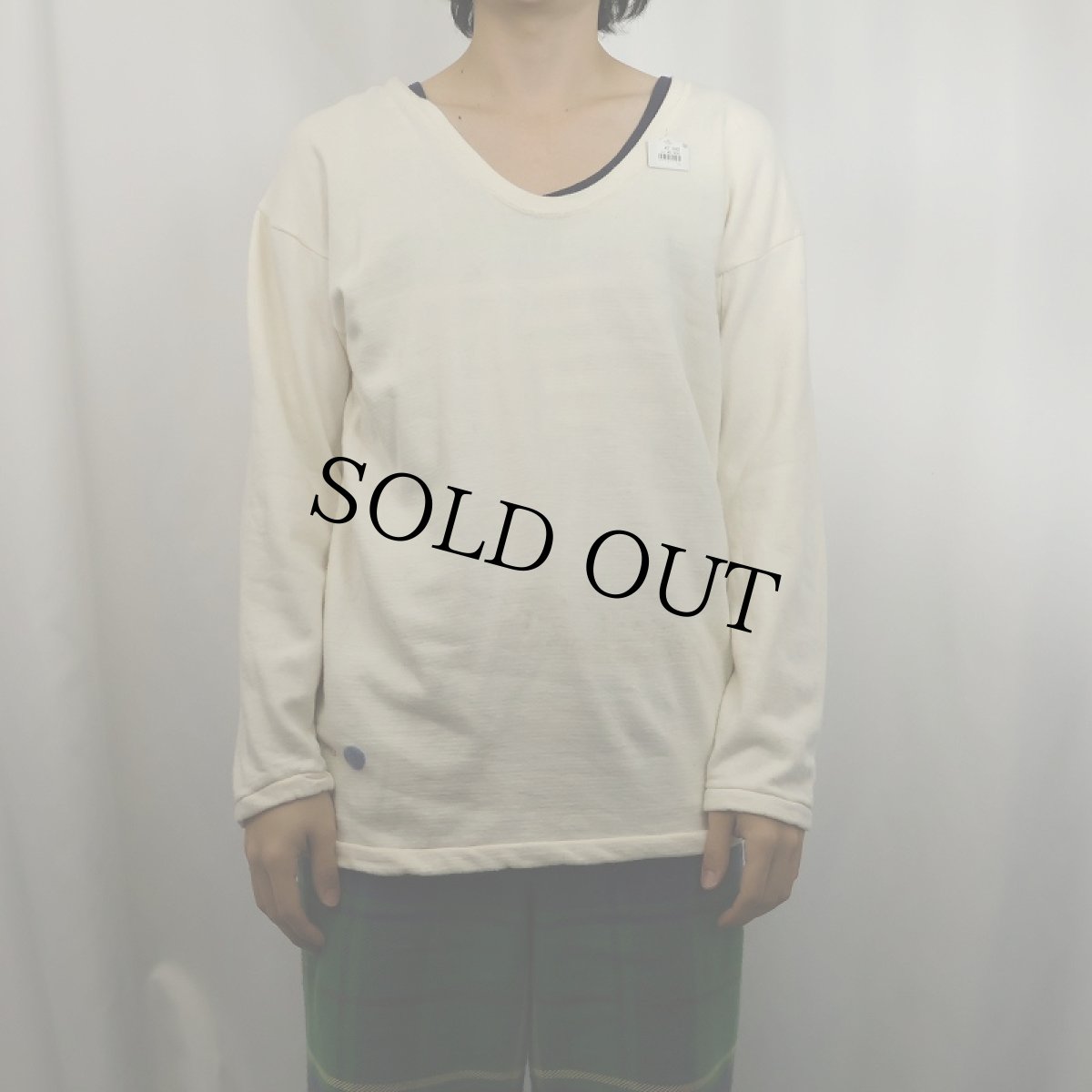 画像2: 東ドイツ軍 Uネック アンダーシャツ (2)