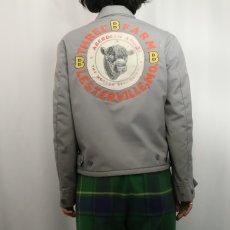 画像3: 70's Sears "THREE FARM LESTERVILLE" チェーン刺繍 キルティングライナー ジャケット (3)